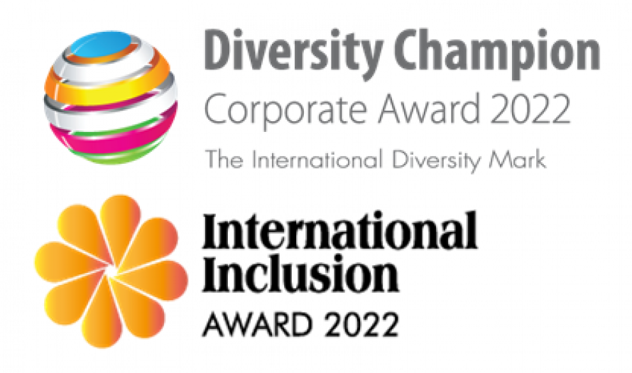 Certified, Diversity Champion & Inclusion Award